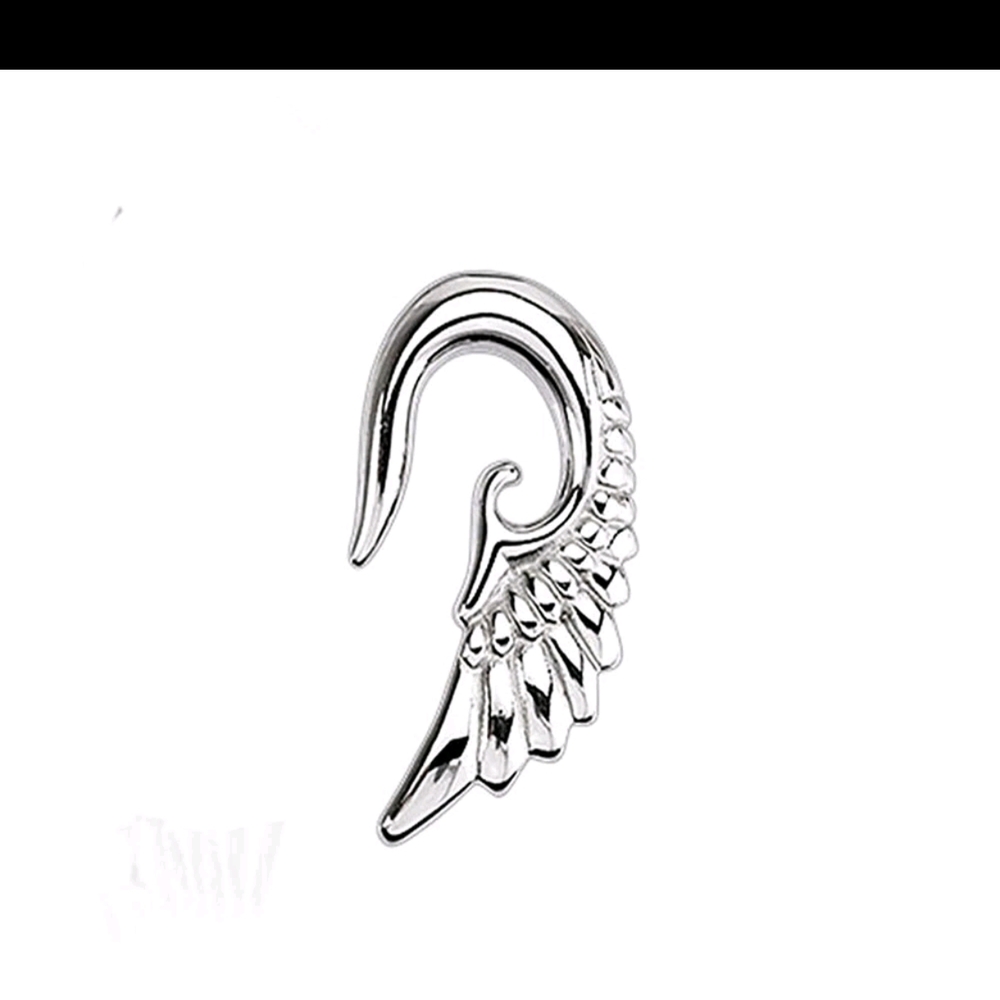 Silver Wing Ear Cuff